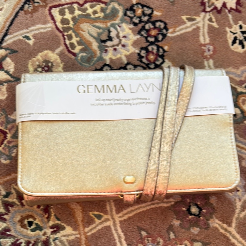Gemma Layne Gold Jewelry Organizer